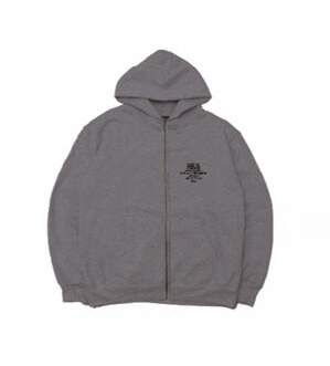 Logo Hooded Zip Sweat Shirt(22ss) *チャコールグレー*