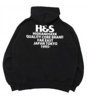 Logo Hooded Zip Sweat Shirt(22ss) *ブラック*