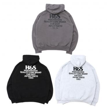 Logo Hooded Sweat Shirt(22ss) *チャコールグレー*