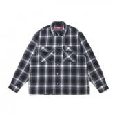 Ombre Check L/S Shirt(26ss) / BLUE