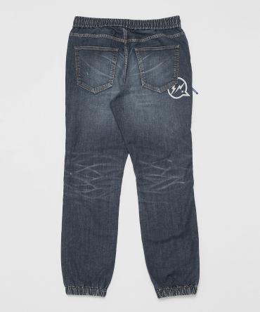 Three year wash jogger denim pants　[ VFP4055 ]