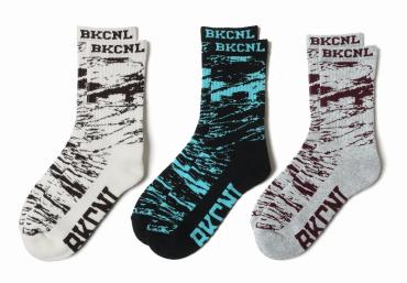 CAMO SOCKS/ BLACK