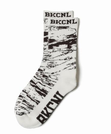 CAMO SOCKS/  WHITE