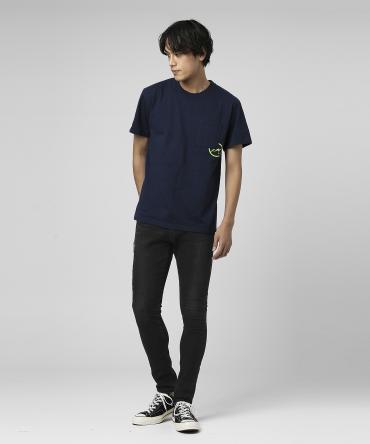 Black wash stretch Skinny denim　[ VFP9004 ]