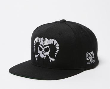 BxH HORNS SNAP BACK CAP *ブラック*