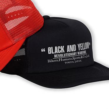 B&Y MESH CAP *ブラック*