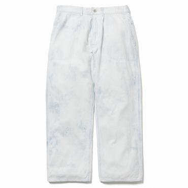 BLEACH BAGGIE PAINTER PANTS *ブルー*