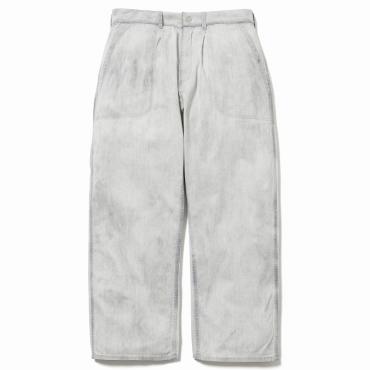 BLEACH BAGGIE PAINTER PANTS *グレー*