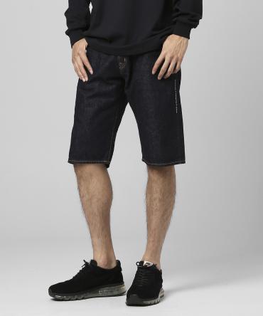 One wash denim short pants [ VFP6026 ]