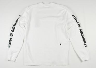 PRINT L/S CIRCLE R *ホワイト*