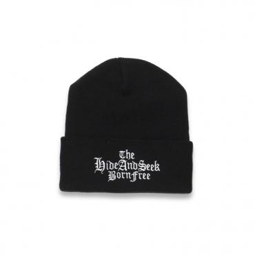 The H&S Knit CAP *ブラック*