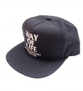 SOUVENIR CAP "WAY OF LIFE" *チャコール*