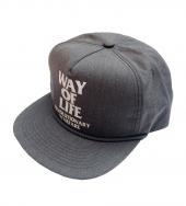 SOUVENIR CAP "WAY OF LIFE" *グレー*