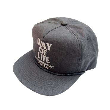 SOUVENIR CAP "WAY OF LIFE" *グレー*