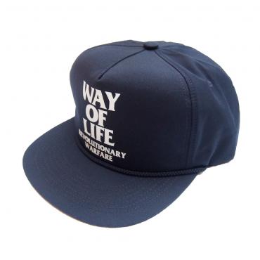 SOUVENIR CAP "WAY OF LIFE" *ネイビー*