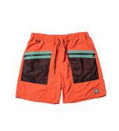 Swim SHORTS *オレンジ×グリーン*