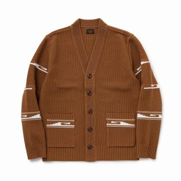 NATIVE KANOKO CARDIGAN *ブラウン*