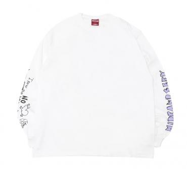 Diary L/S Tee *ホワイト*