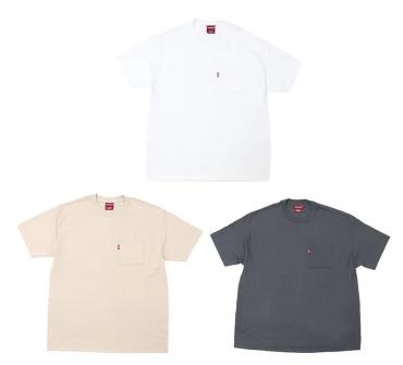 Pocket S/S Tee(22ss) *チャコールグレー*