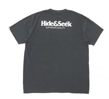 Logo Pocket S/S Tee(22ss) *ウォッシュブラック*