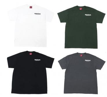 Logo Pocket S/S Tee(22ss) *ウォッシュブラック*