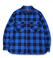 CHECK CPO JACKET *ブルー*