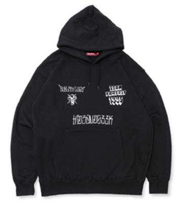 CHICANO HOODED SWEAT SHIRT *ブラック*