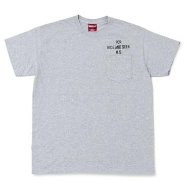 FOR H.S.POCKET S/S TEE(21ss) *ヘザーグレー*