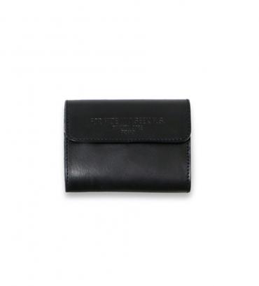 LEATHERFOLDED WALLET *ブラック*