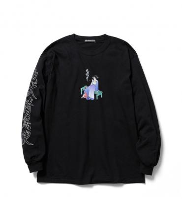 "地獄特急便" L/S TEE *ブラック*