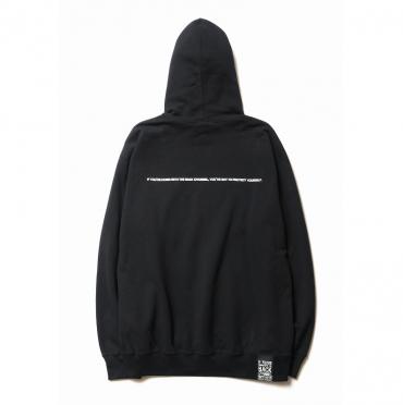 ONE POINT PULLOVER PARKA / BLACK
