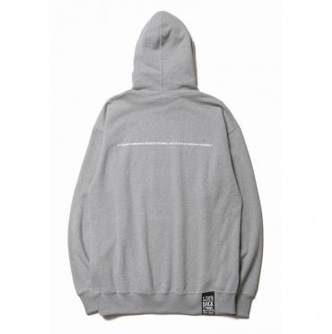 ONE POINT PULLOVER PARKA / MIX GREAY