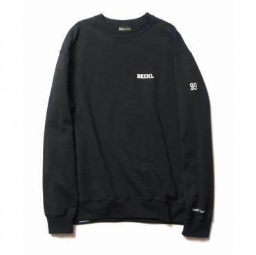 ONE POINT CREW SWEAT / BLACK