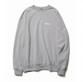 ONE POINT CREW SWEAT / MIX GREY