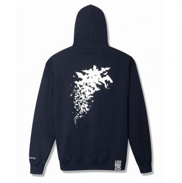 OUTDOOR LOGOG PULLOVER PARKA / NAVY