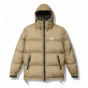 xNANGA HOODED DOWN JACKET / BEIGE