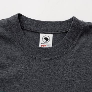 FRAME DOZENS L/S TEE / CHARCOAL