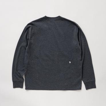 FRAME DOZENS L/S TEE / CHARCOAL