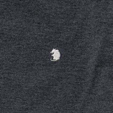 FRAME DOZENS L/S TEE / CHARCOAL