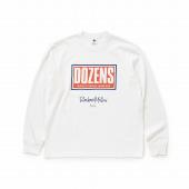 FRAME DOZENS L/S TEE / WHITE