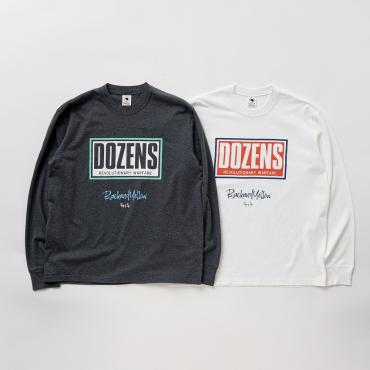 FRAME DOZENS L/S TEE / WHITE