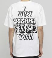 LOVE or FXXK T-shirt [ FRC391 ] *ホワイト*