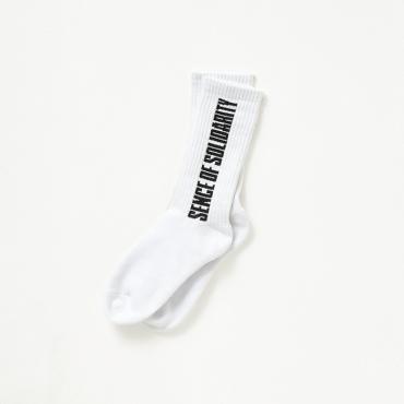 LOGO SOCKS "S.O.S.D" *ホワイト*