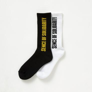 LOGO SOCKS "S.O.S.D" *ホワイト*