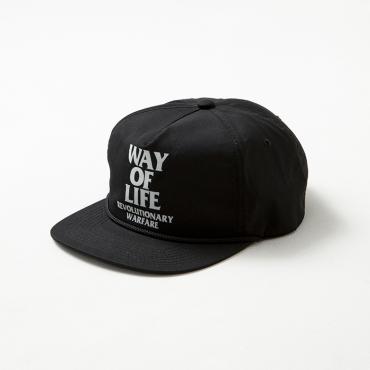 SOUVENIR CAP "WAY OF LIFE" *ブラック*
