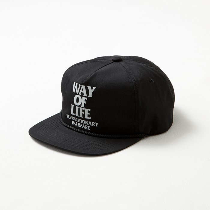 SURPRISEサプライズ / SOUVENIR CAP "WAY OF LIFE" *ブラック*