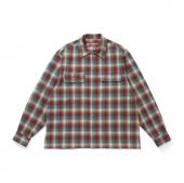 Flannel Check L/S Shirt / RED