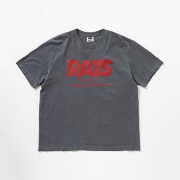 RED TAG TEE "BOX LOGO" *アッシュブラック*