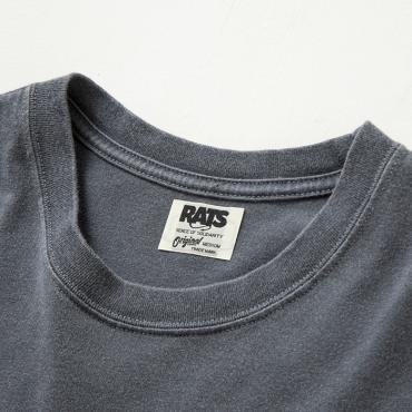 RED TAG TEE "BOX LOGO" *アッシュブラック*