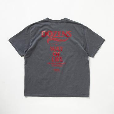 RED TAG TEE "SCRIPT" *アッシュブラック*